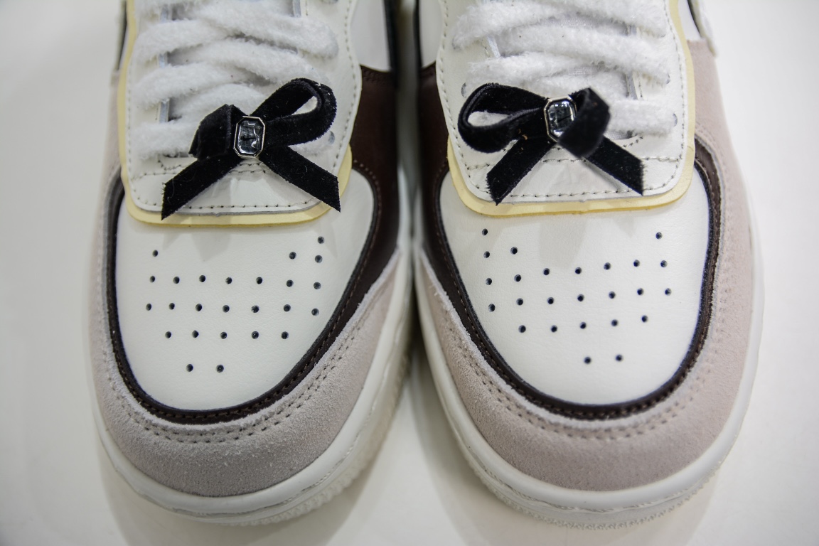 200 独家最强马卡龙 区别市面所有版本 Nike Air Force 1 Shadow 轻量增高低帮板鞋FB1857-111