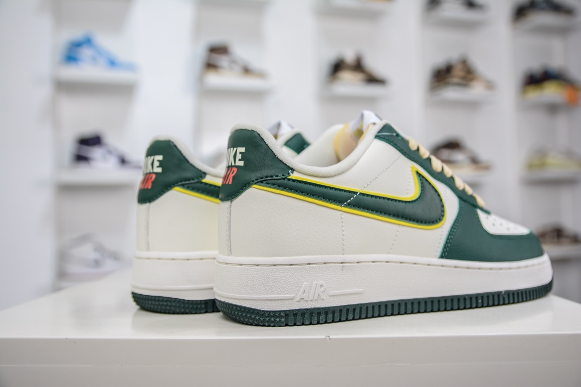200 Nike Air Force 1'07 Low 白绿VIBE 区域限定 FD0341-133