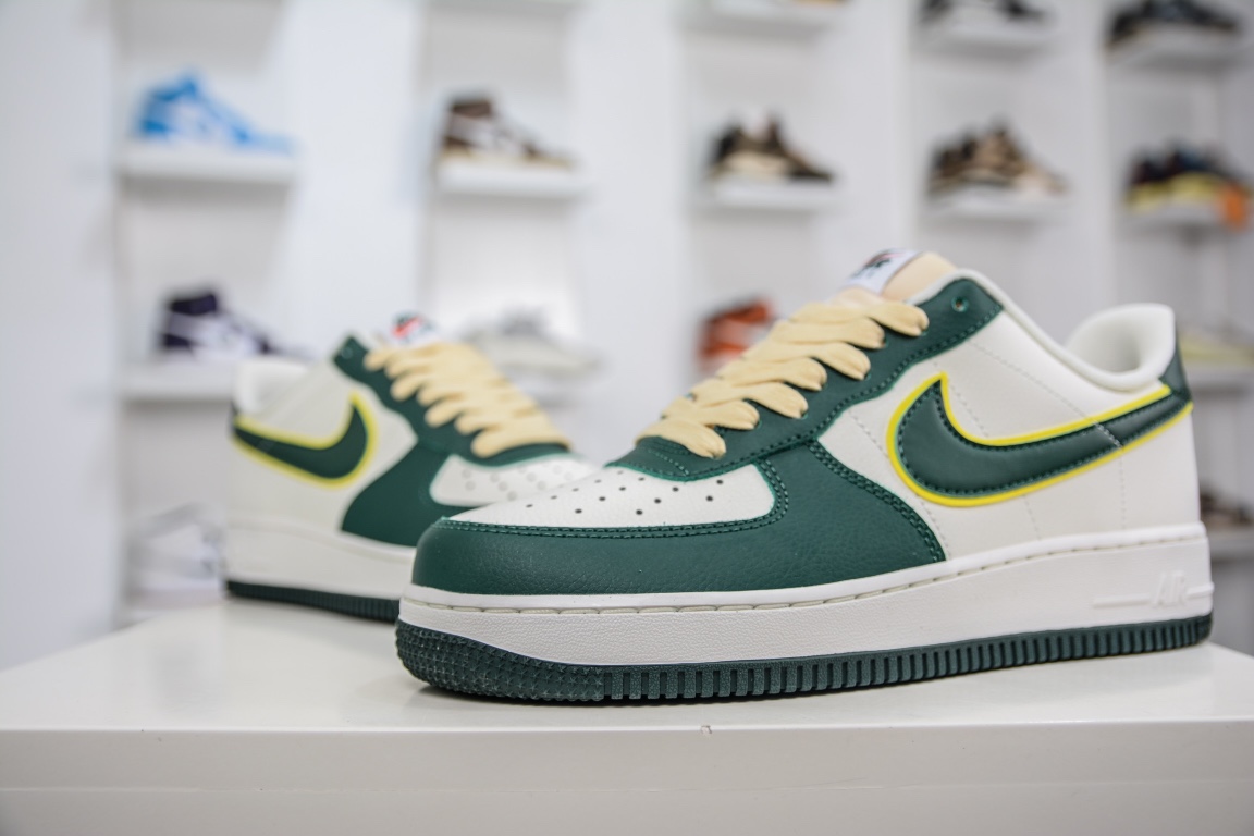 200 Nike Air Force 1'07 Low 白绿VIBE 区域限定 FD0341-133