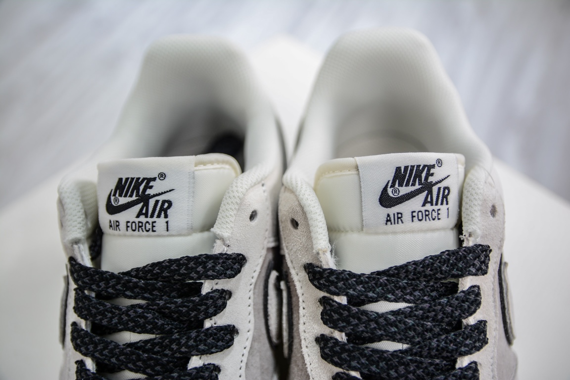 260 Air Force 1 '07 Low 灰白黑麂皮 DZ3696-003