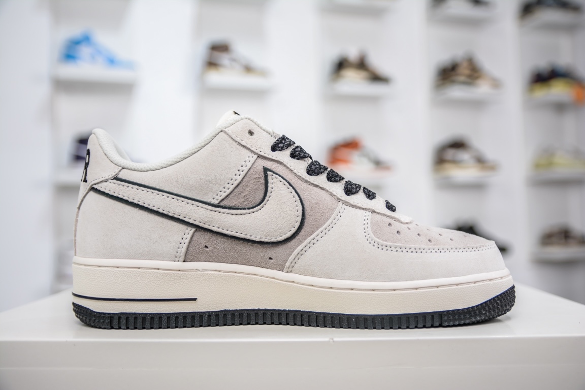 260 Air Force 1 '07 Low 灰白黑麂皮 DZ3696-003
