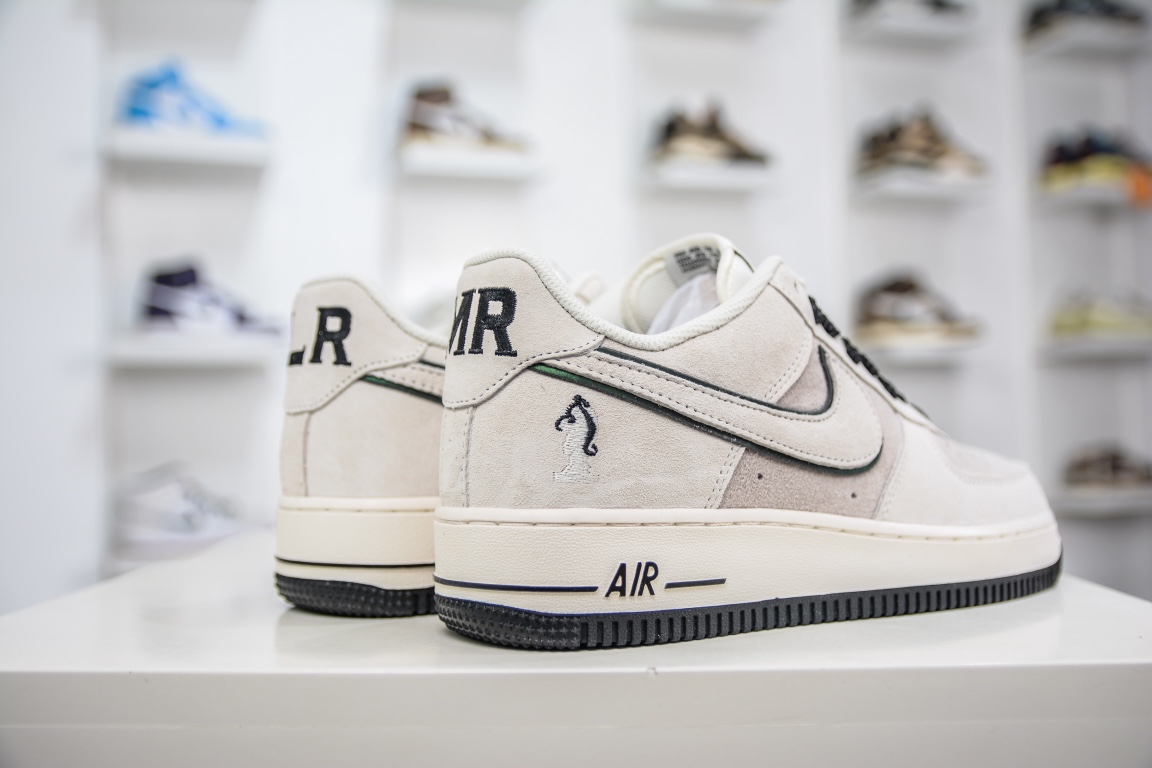 260 Air Force 1 '07 Low 灰白黑麂皮 DZ3696-003