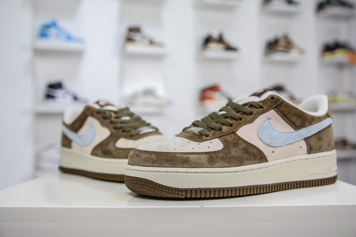 260 Air Force 1 '07 Low 青苔绿麂皮 ZB2121-101