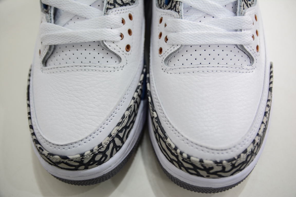 300 原装Air Jordan 3 Retro ”wizards” 奇才白蓝 CT8532-148
