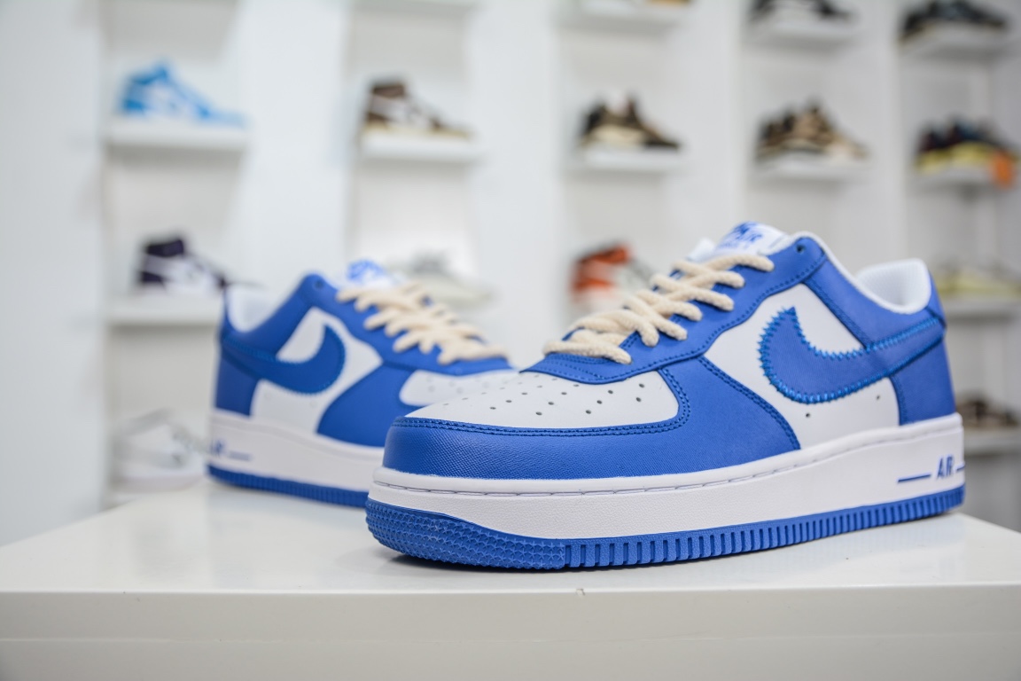 220  Nike Air Force 1 Low '07 “白蓝”低帮空军一号休闲板鞋 DE0236-022