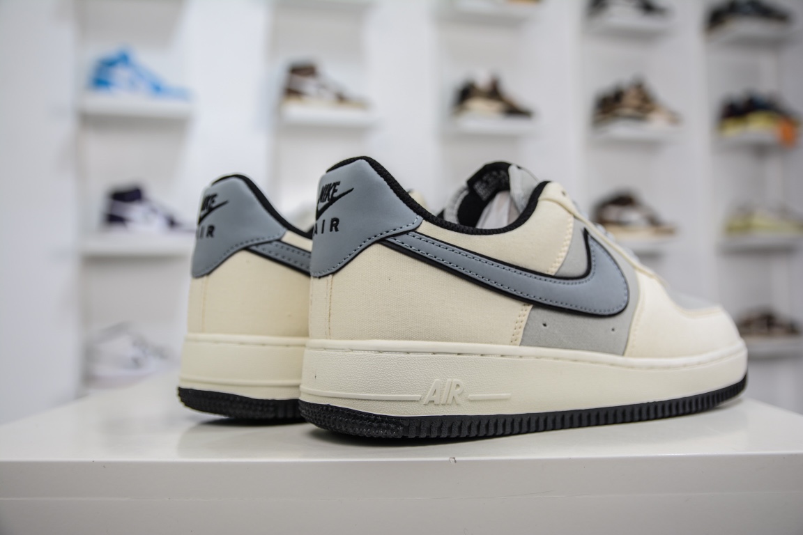 200 Nike Air Force 1'07 Low 灰棕色 空军一号低帮休闲板鞋 DG2296-020
