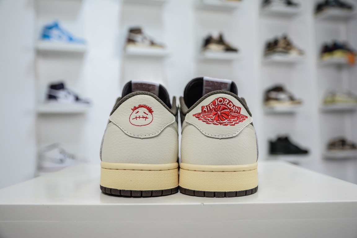 顶级性价比原装版本Travis Scott x Air Jordan 1 Low AJ1 乔丹1代低帮DM7866-162