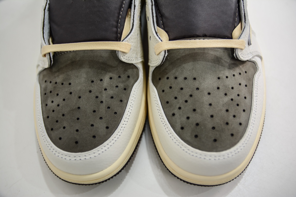 顶级性价比原装版本Travis Scott x Air Jordan 1 Low AJ1 乔丹1代低帮DM7866-162