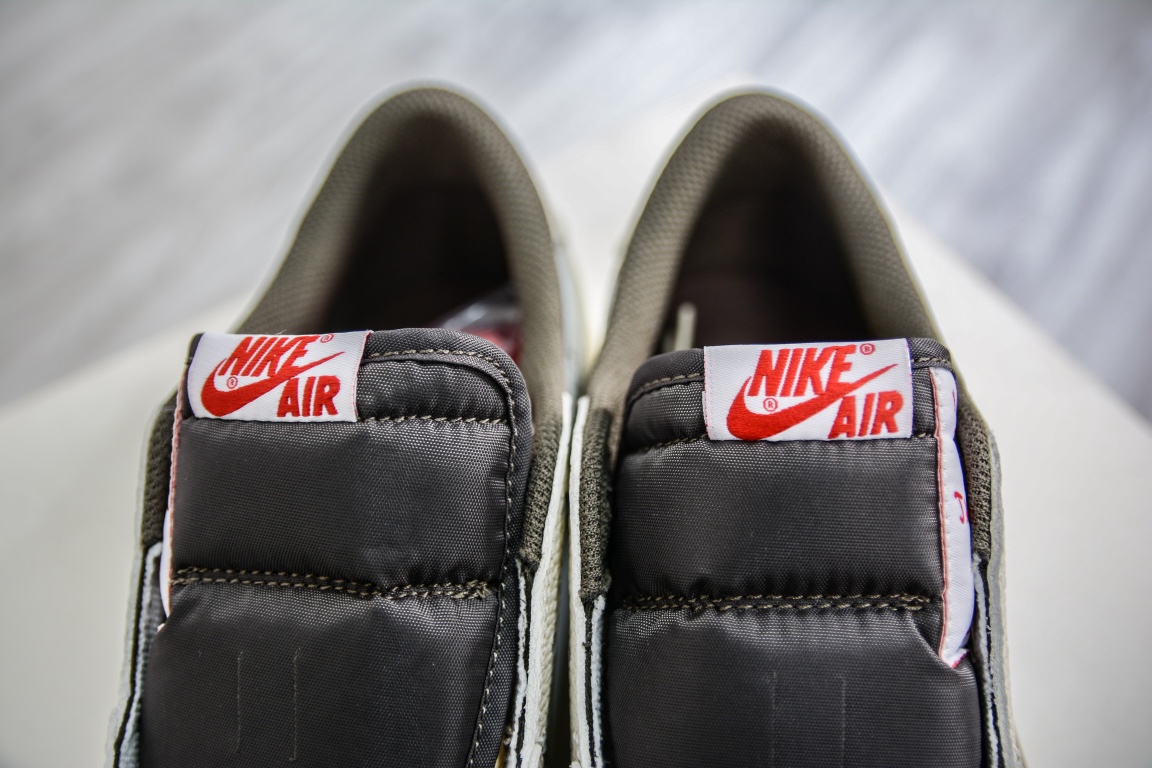 顶级性价比原装版本Travis Scott x Air Jordan 1 Low AJ1 乔丹1代低帮DM7866-162