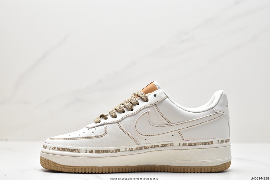 Los Angeles trendy brand store Uninterrupted×Nike Air Force 1 ”MORE THAN” sneakers UN0824-332