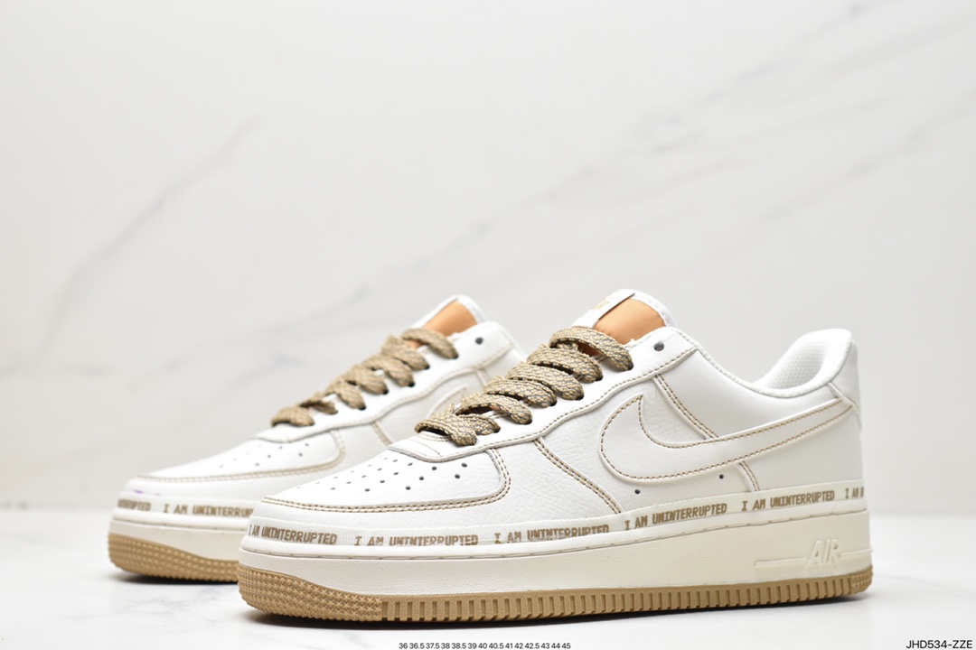 Los Angeles trendy brand store Uninterrupted×Nike Air Force 1 ”MORE THAN” sneakers UN0824-332