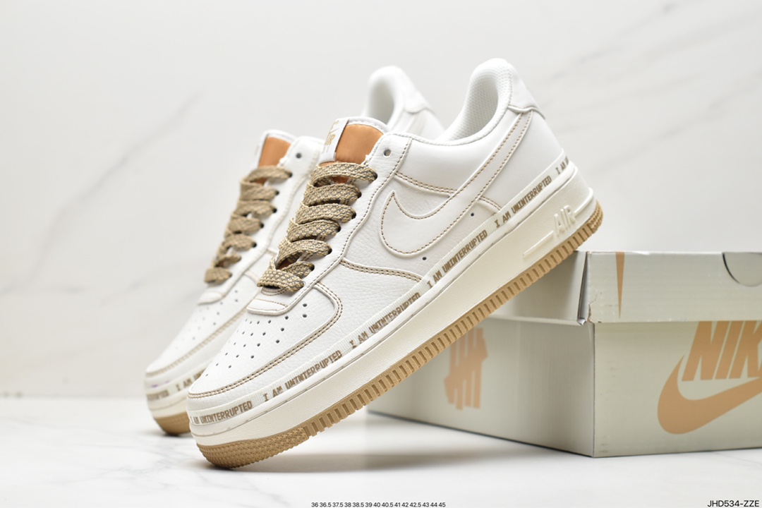 Los Angeles trendy brand store Uninterrupted×Nike Air Force 1 ”MORE THAN” sneakers UN0824-332