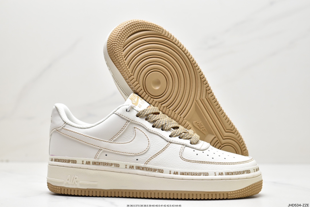 Los Angeles trendy brand store Uninterrupted×Nike Air Force 1 ”MORE THAN” sneakers UN0824-332