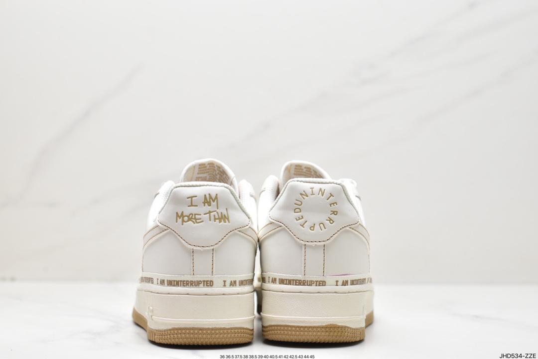 Los Angeles trendy brand store Uninterrupted×Nike Air Force 1 ”MORE THAN” sneakers UN0824-332