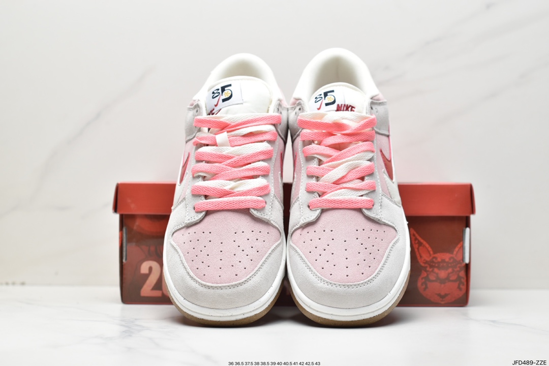 SB Dunk Low SE ”85 Double Swoosh/Grey/Pink/Rabbit” dunk series DO9457-117-Top High Quatity Cheap Sneakers Fashion Clothing Clothes Bags handbags Shoes of all Brand wholesale With The best Quality And Beautiful Price from China Factory Chinese suppliers wholesaler seller SB Dunk Low SE ”85 Double Swoosh/Grey/Pink/Rabbit” dunk series DO9457-117