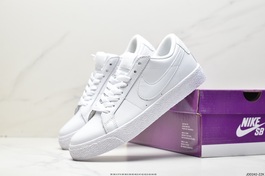 SB Blazer Mid classic pioneer sawdust low-top all-match casual sports sneakers 864349-115