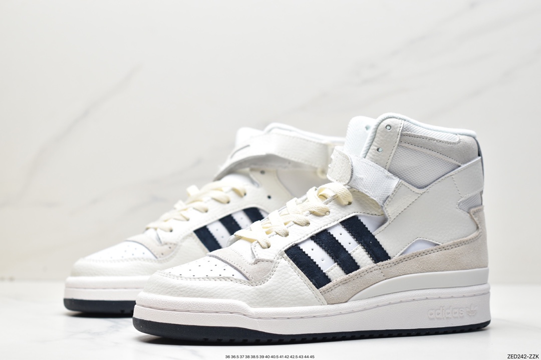 Adidas Originals Forum 84 High Off-White Navy GY4363