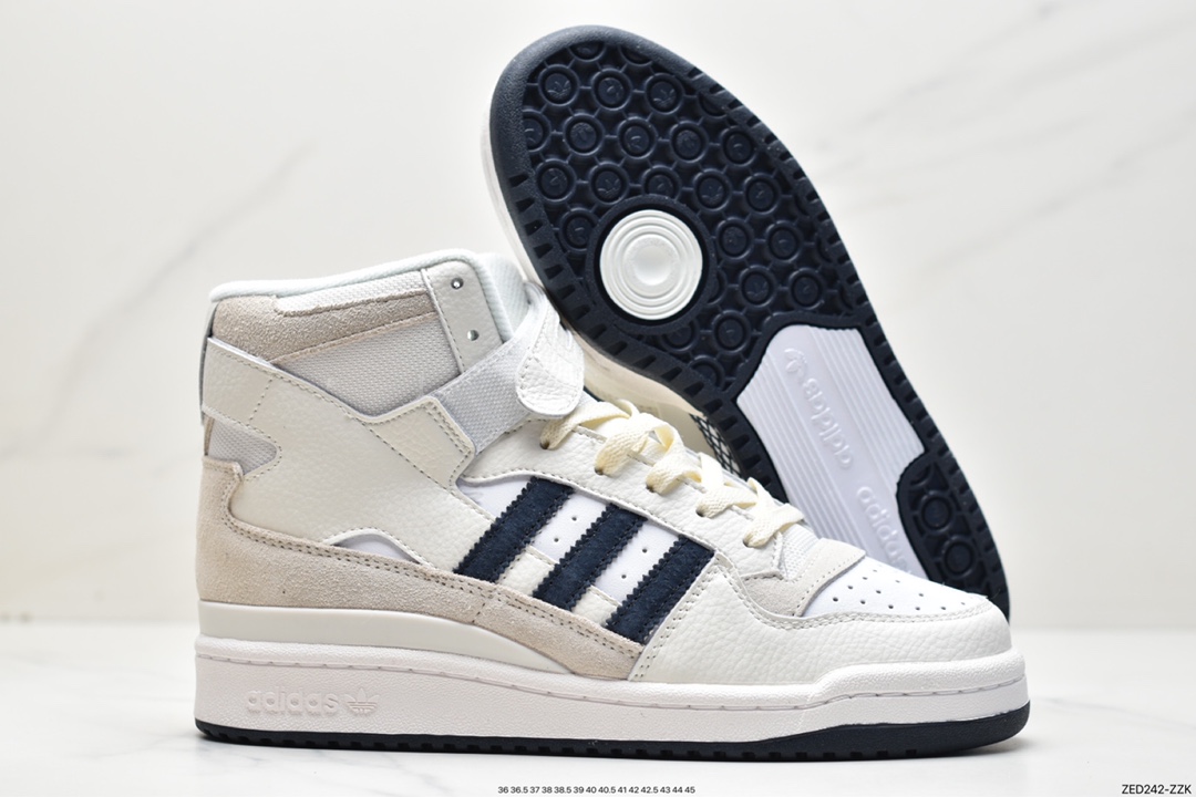 Adidas Originals Forum 84 High Off-White Navy GY4363