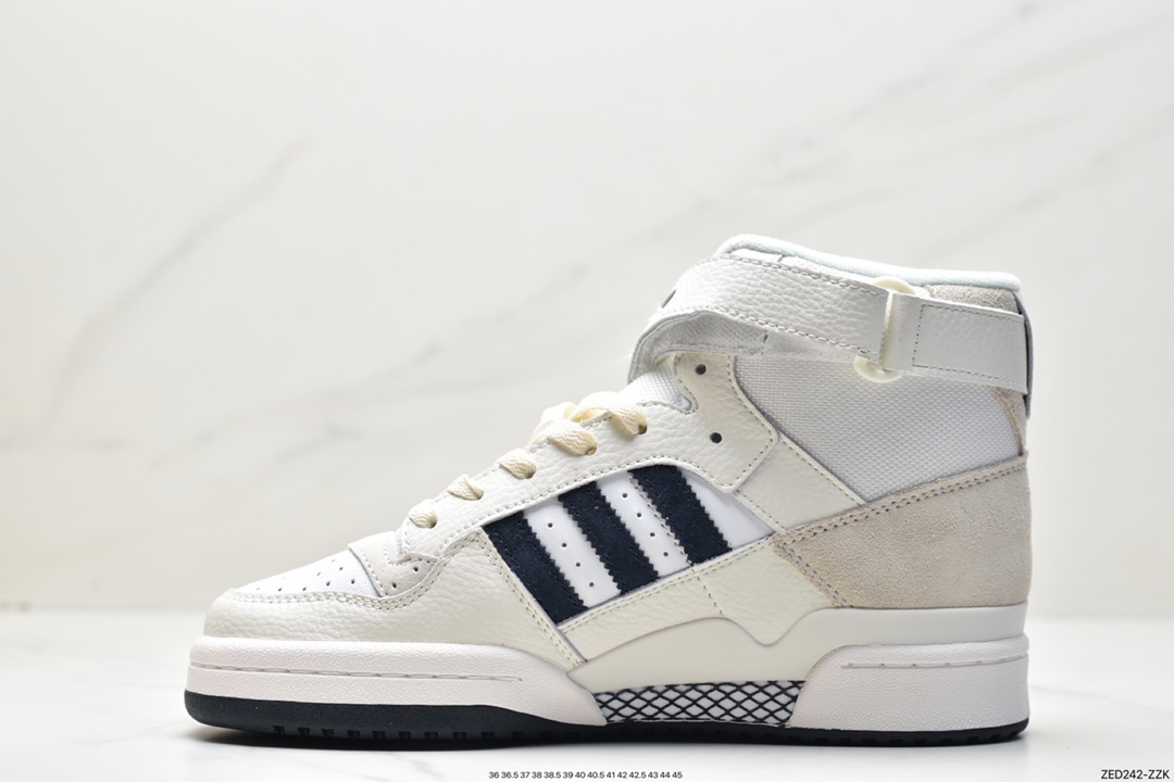 Adidas Originals Forum 84 High Off-White Navy GY4363