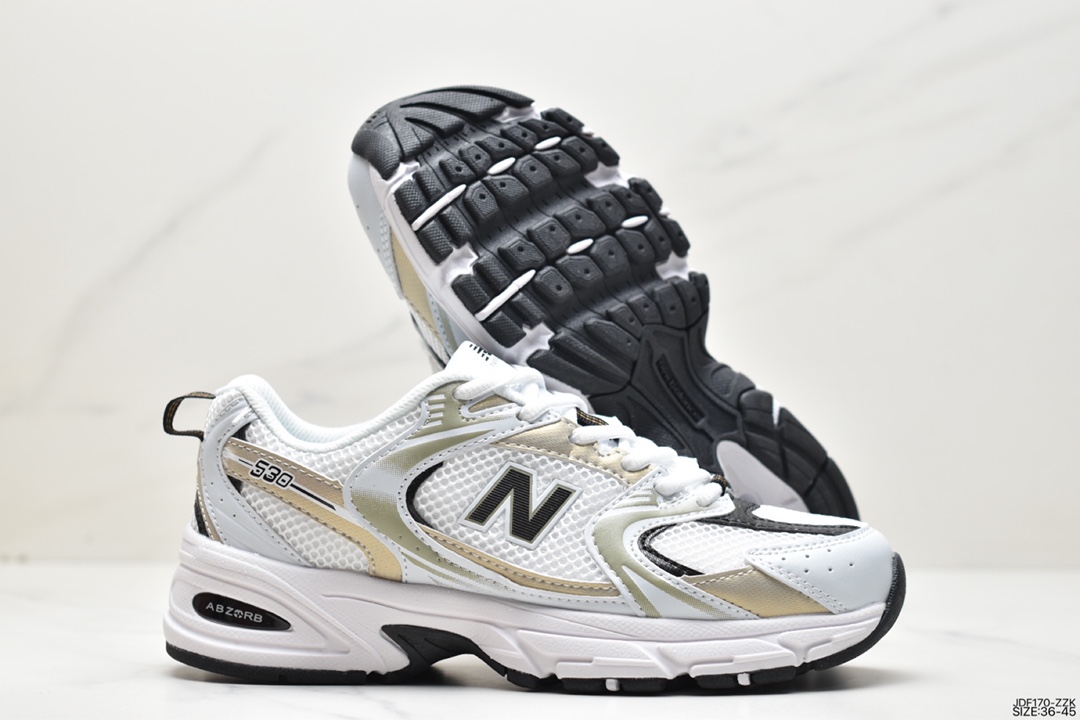 The NewBalance 530 series of sports shoes continues the NB530 with another pair of retro sports shoes with good looks, MR530SG.