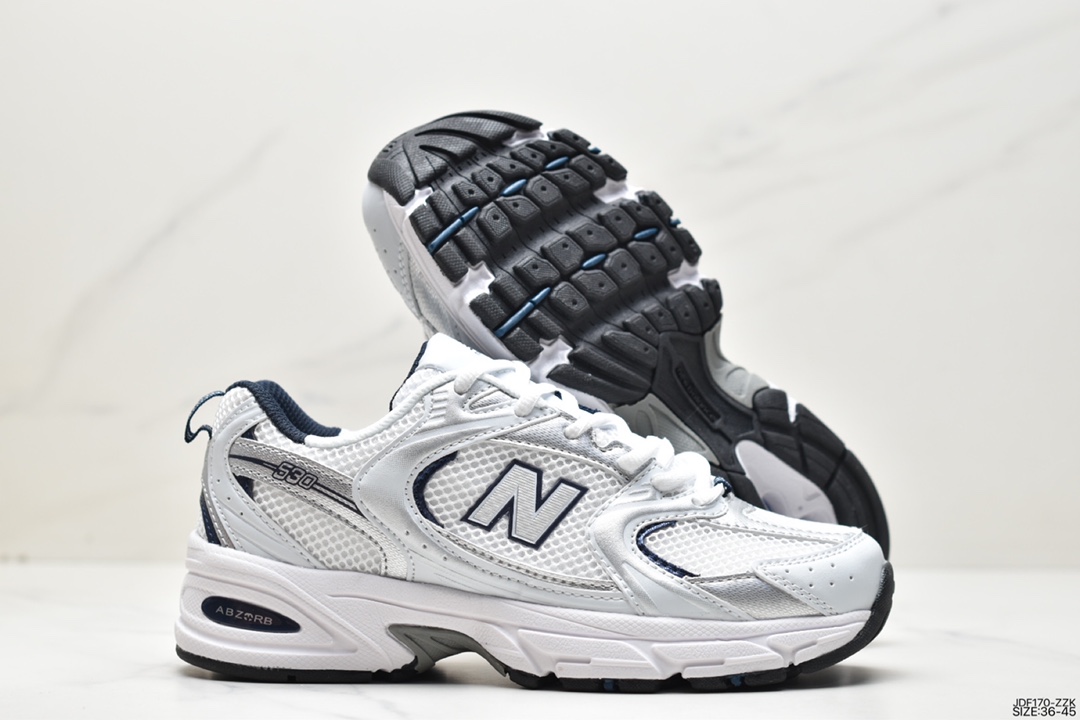 The NewBalance 530 series of sports shoes continues the NB530 with another pair of retro sports shoes with good looks, MR530SG.