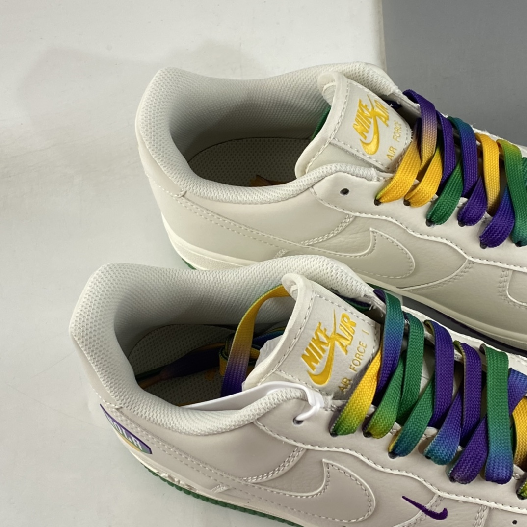P260 Nike Air Force 1'07 Low 米绿紫 新奥尔良鹈鹕队城市限定 板鞋 TF8896-303