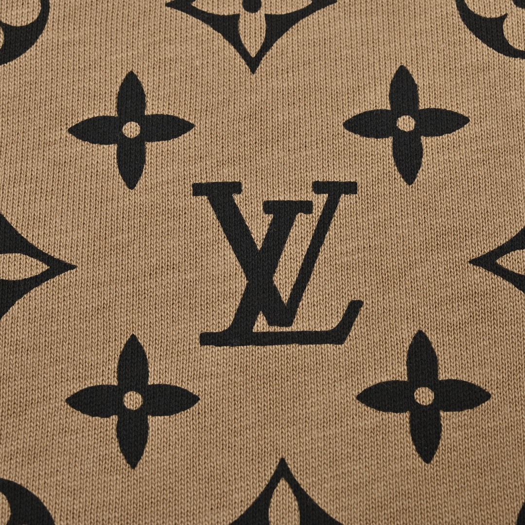 Louis vuitton 满印渐变短袖T恤面料采用60s双纱面料