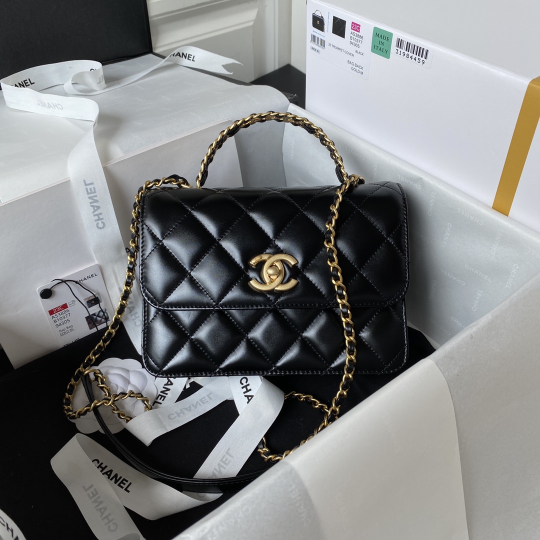 Chanel Handbags Crossbody & Shoulder Bags Black