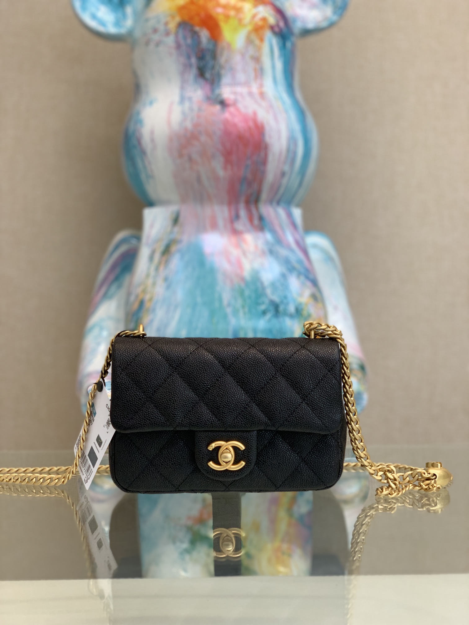 Chanel Classic Flap Bag Crossbody & Shoulder Bags Cowhide Chains