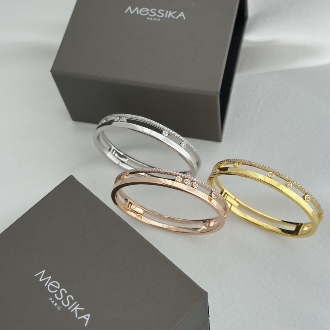 Luxury Half-Drive Hand Bracelet by Mercica: Parisian Designer Messika’s Diamond-Fashioned Creation - 图片 4