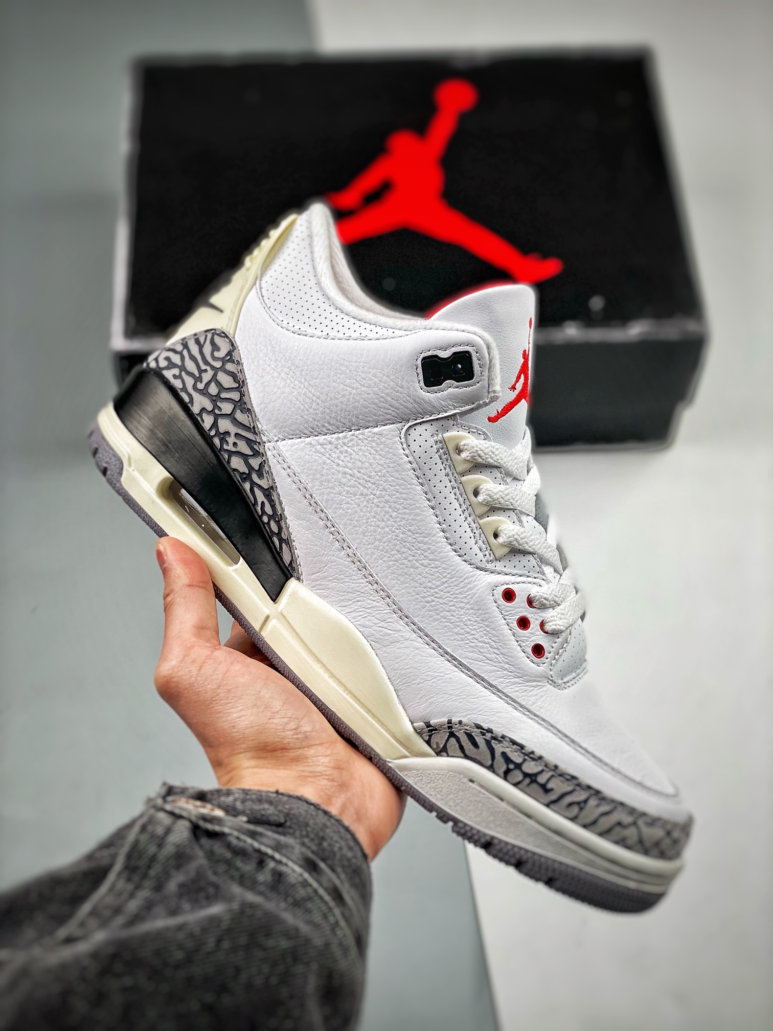 AJ3白水泥鞋码40-47.5总裁S