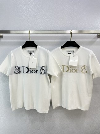 Dior Clothing Knit Sweater Embroidery Knitting Wool