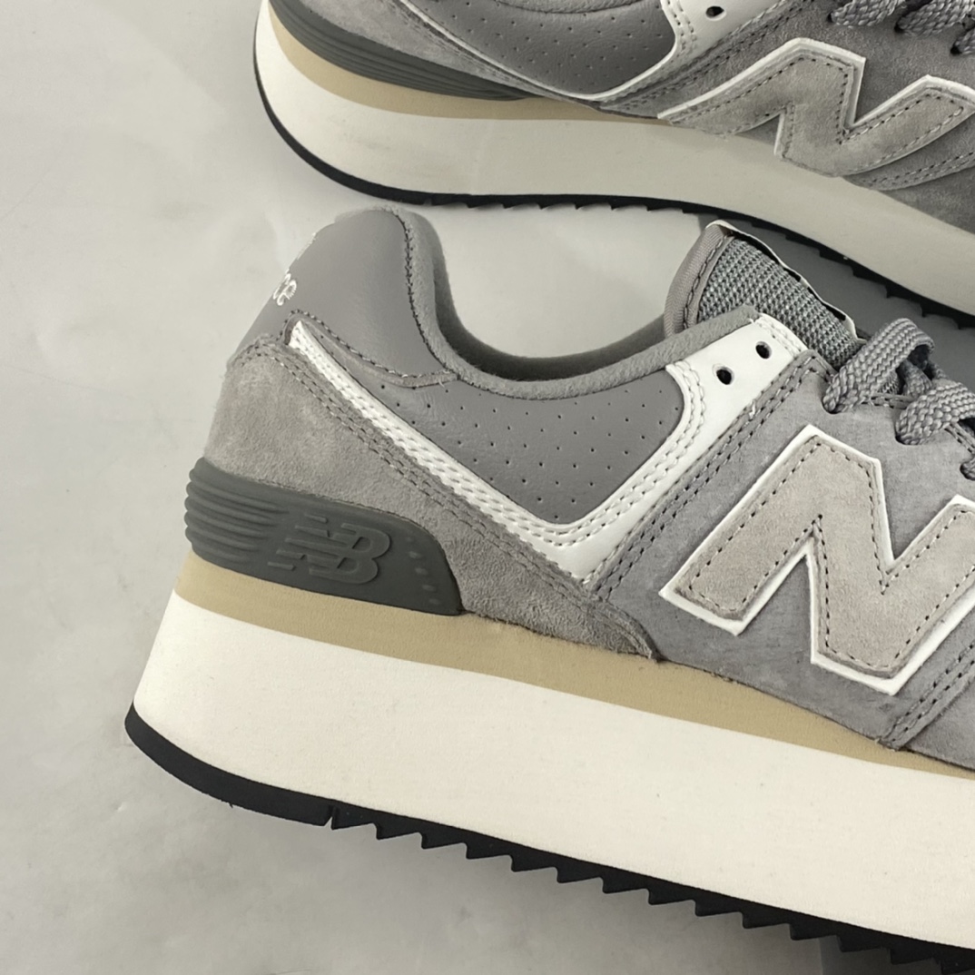 P190  New Balance 574系列 厚底复古休闲跑步鞋 WL574ZBA