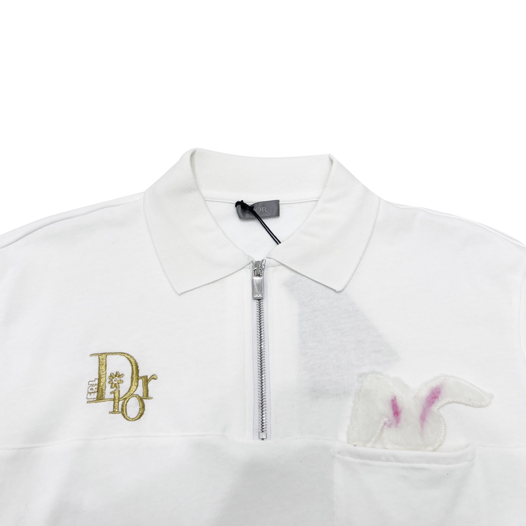 200 Dior 23ss兔年限定polo衫