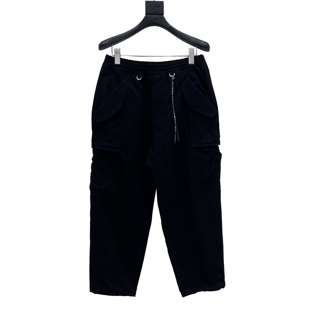 310 MMJ WORLD Cropped Cargo Pants大飘带