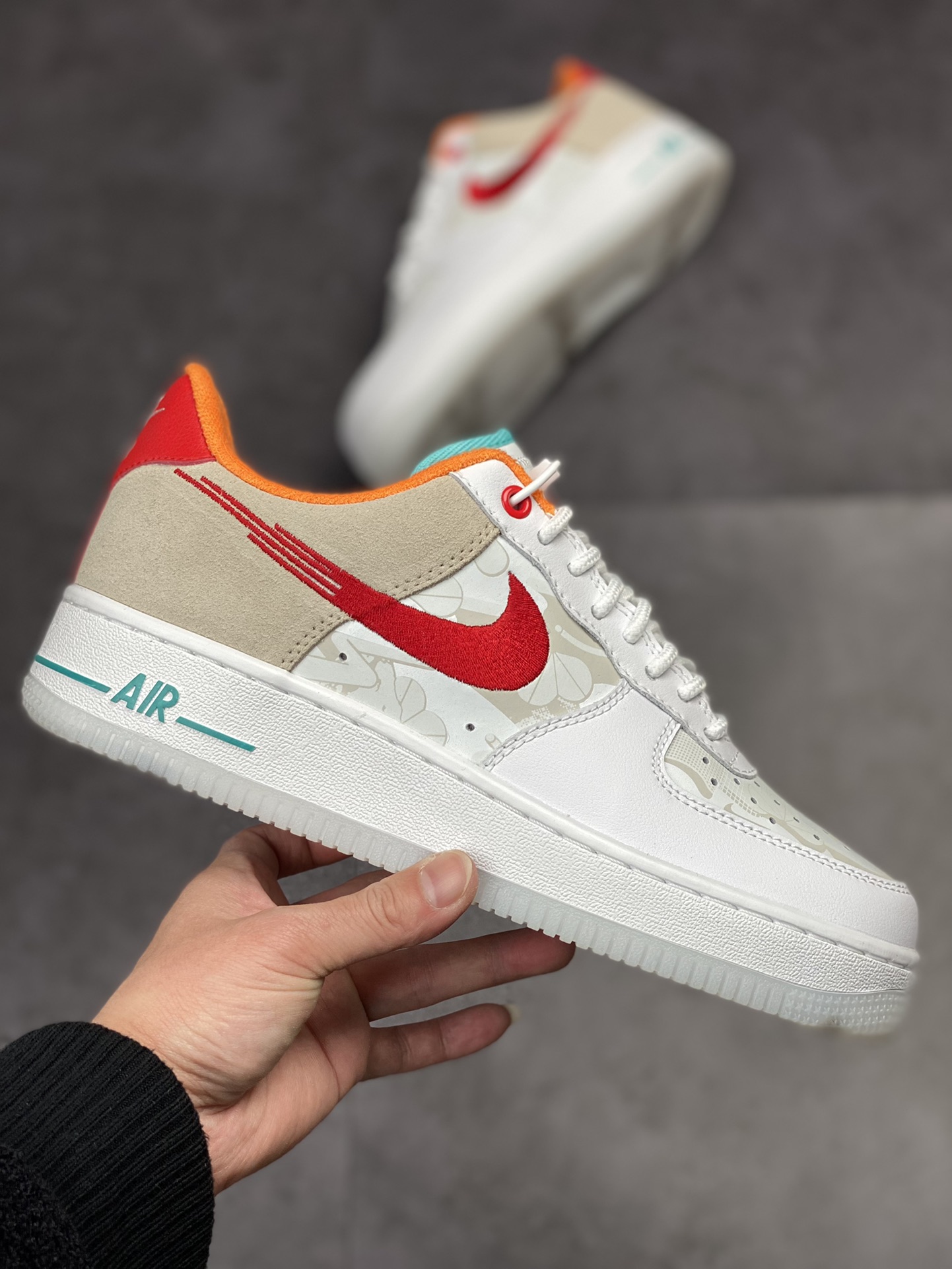 210 Nike Air Force 1 Low 07 红日刺绣 FD4205-161