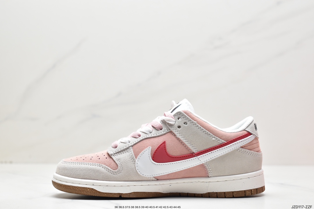 SB Dunk Low SE”85 Double Swoosh/Grey/Pink/Rabbit”backboard shoes ”suede light gray pink double hook rabbit” DO9457-117-Top High Quatity Cheap Sneakers Fashion Clothing Clothes Bags handbags Shoes of all Brand wholesale With The best Quality And Beautiful Price from China Factory Chinese suppliers wholesaler seller SB Dunk Low SE”85 Double Swoosh/Grey/Pink/Rabbit”backboard shoes ”suede light gray pink double hook rabbit” DO9457-117