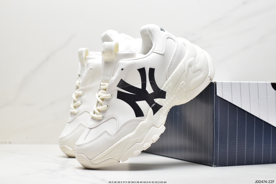 American Football Yankees Limited x MLB Big Ball Chunky A Running thick-soled dad thick-soled casual sports jogging shoes