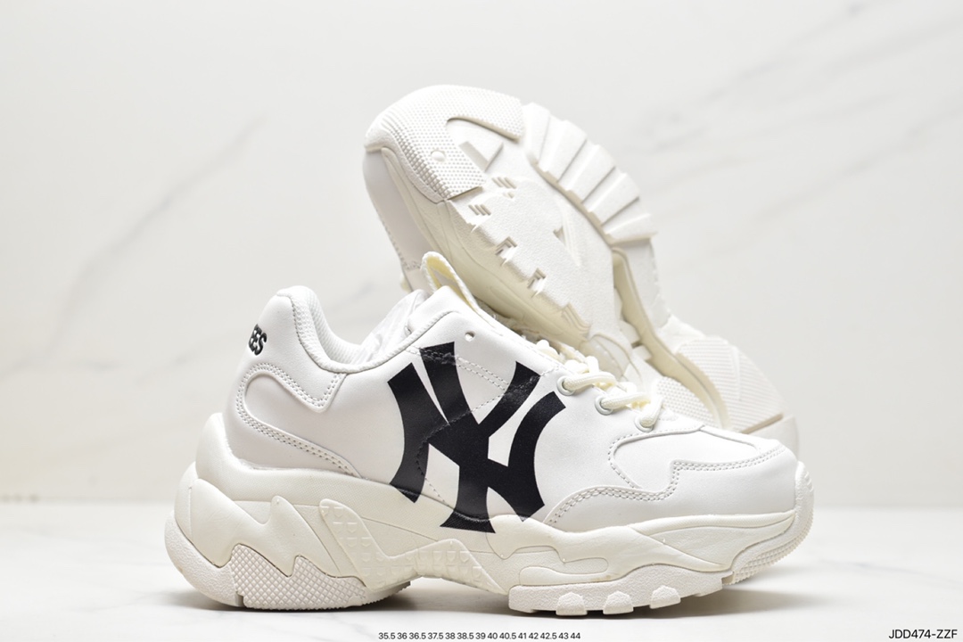 American Football Yankees Limited x MLB Big Ball Chunky A Running thick-soled dad thick-soled casual sports jogging shoes