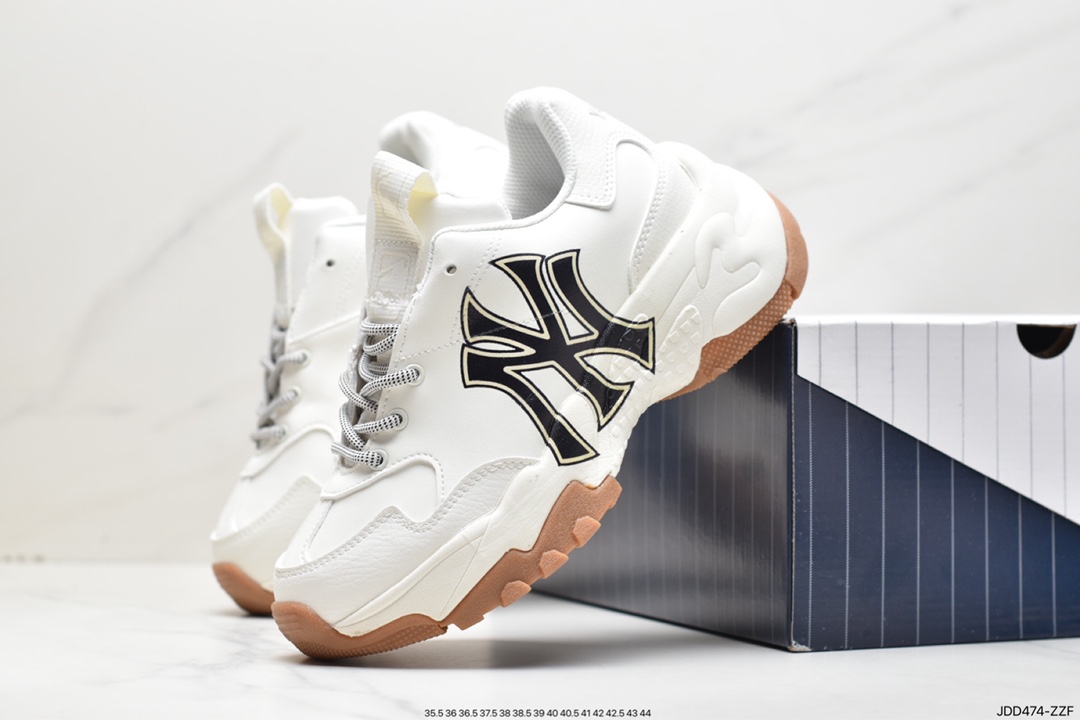 American Football Yankees Limited x MLB Big Ball Chunky A Running thick-soled dad thick-soled casual sports jogging shoes