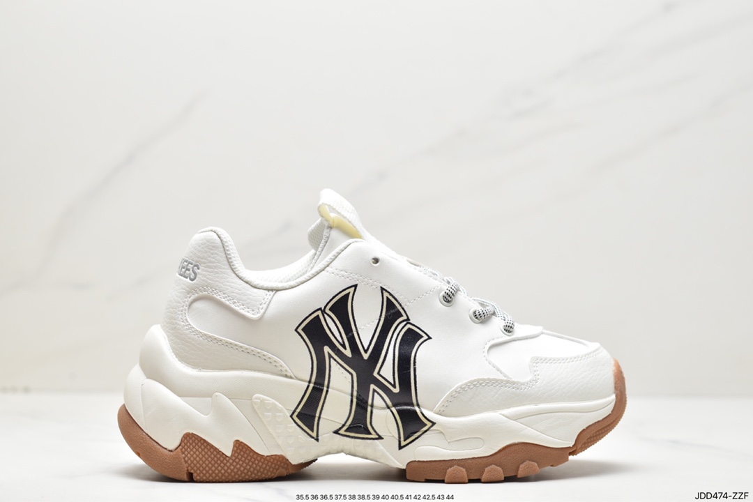 American Football Yankees Limited x MLB Big Ball Chunky A Running thick-soled dad thick-soled casual sports jogging shoes