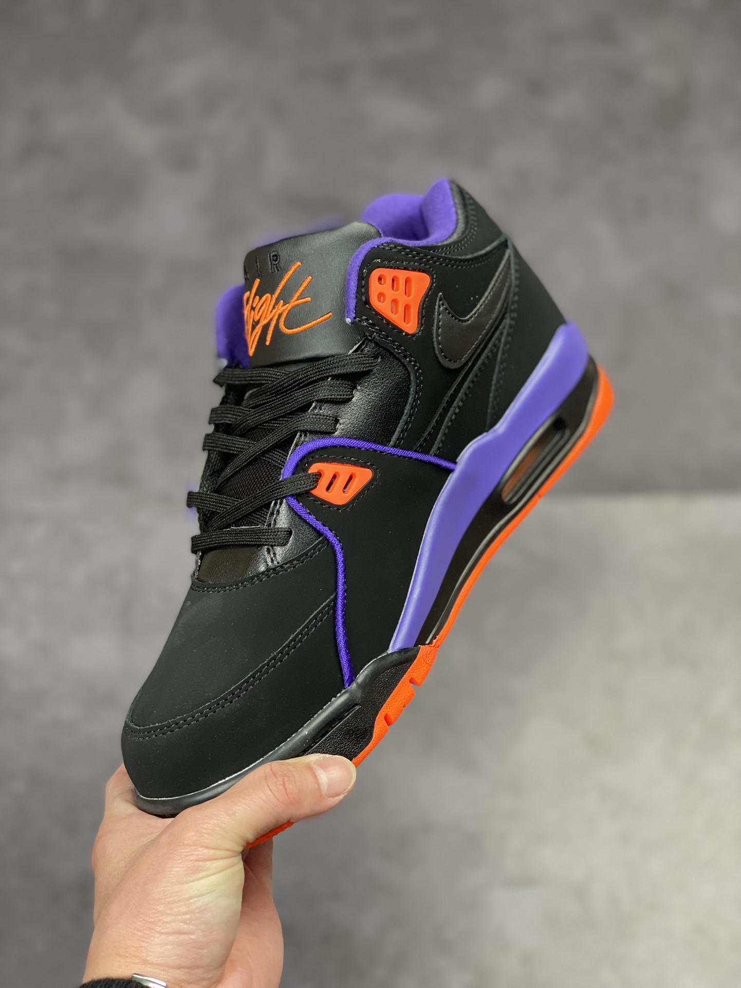 240 Nike Air Flight 89 皮革高帮复古篮球鞋 CU4838-001