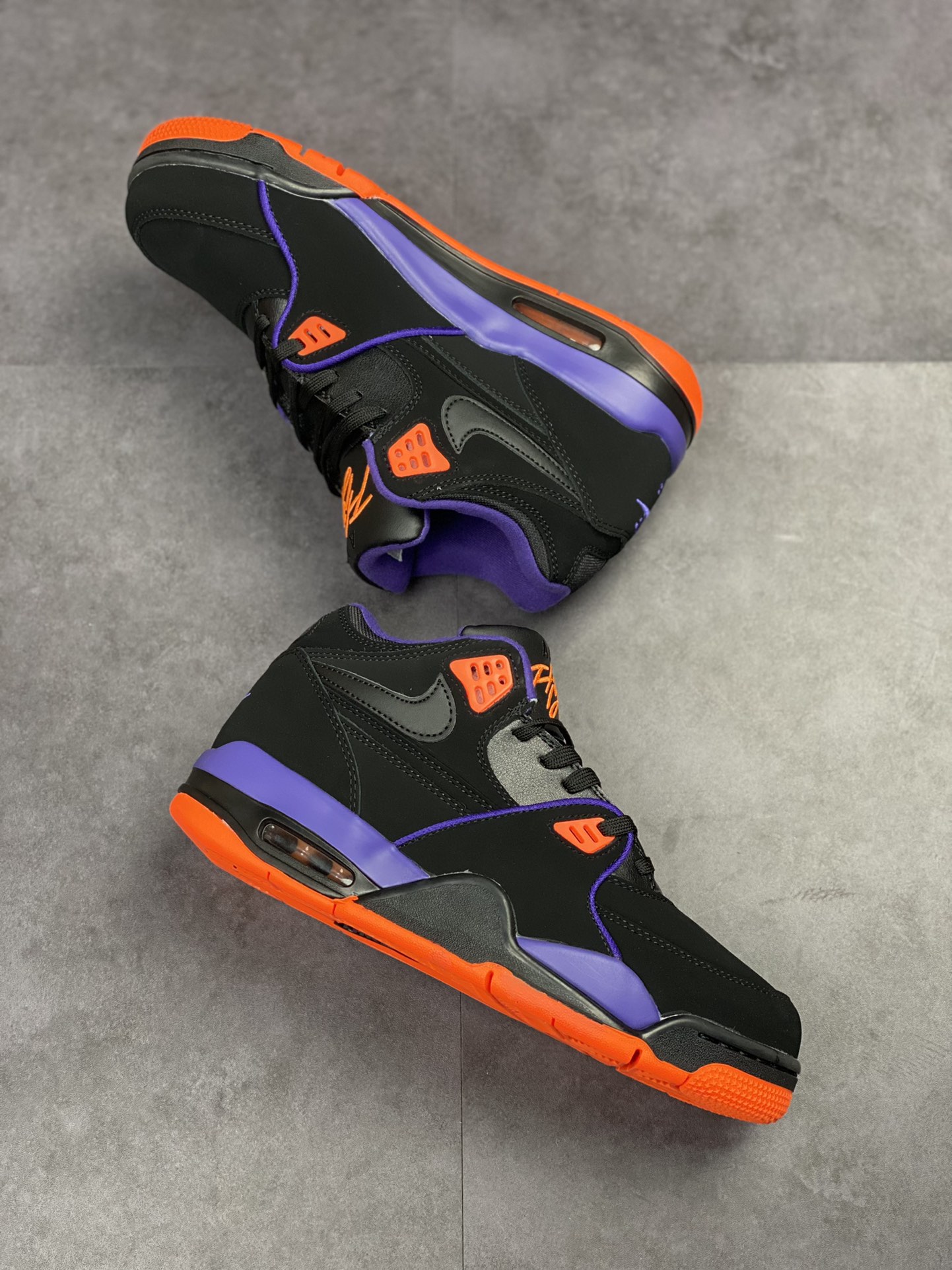 240 Nike Air Flight 89 皮革高帮复古篮球鞋 CU4838-001