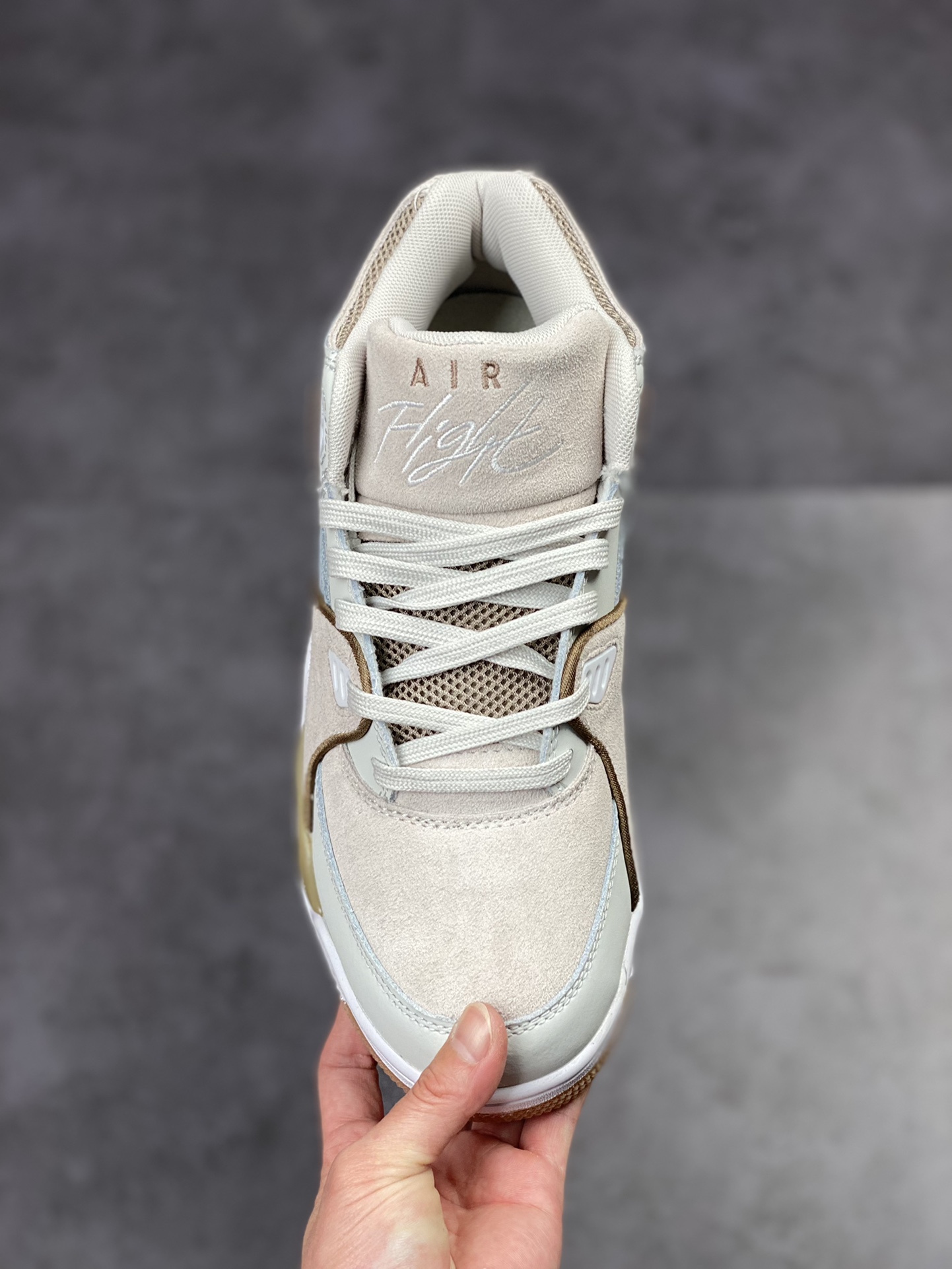 240 Nike Air Flight 89 皮革高帮复古篮球鞋 819665-002