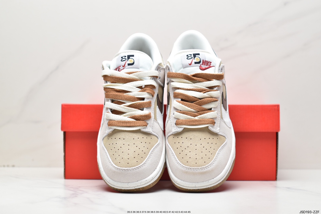 SB Dunk Low SE ”85 Double Swoosh/Grey/Brown Bear” rebound shoes ”suede light brown double swoosh bear” DO9457-113