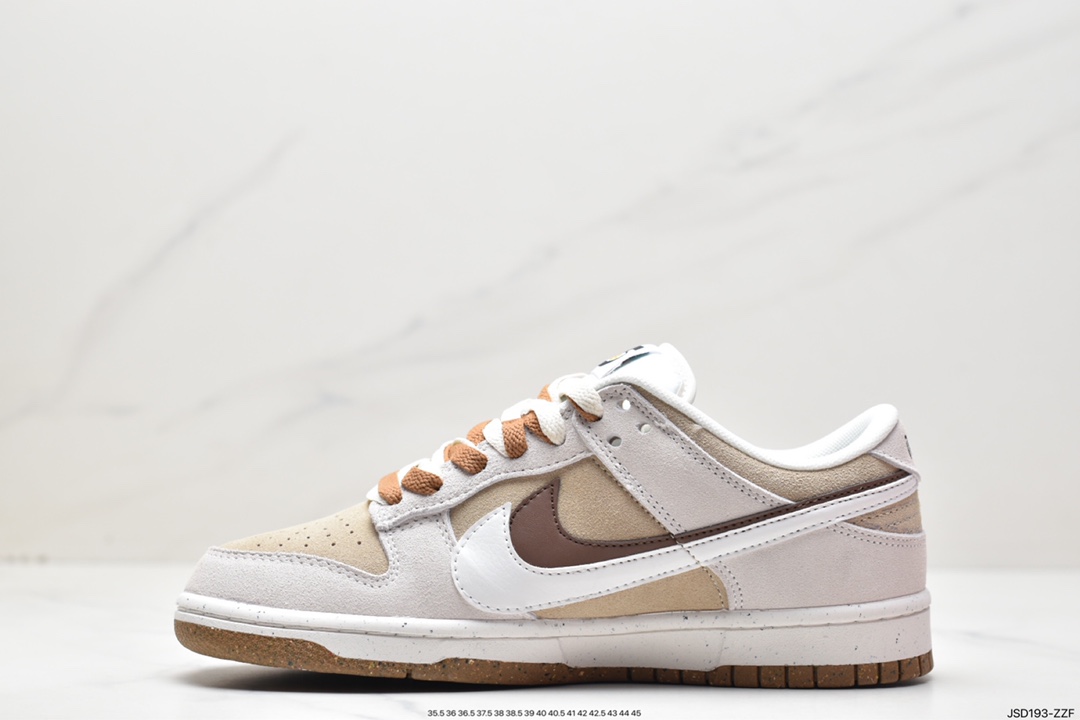 SB Dunk Low SE ”85 Double Swoosh/Grey/Brown Bear” rebound shoes ”suede light brown double swoosh bear” DO9457-113