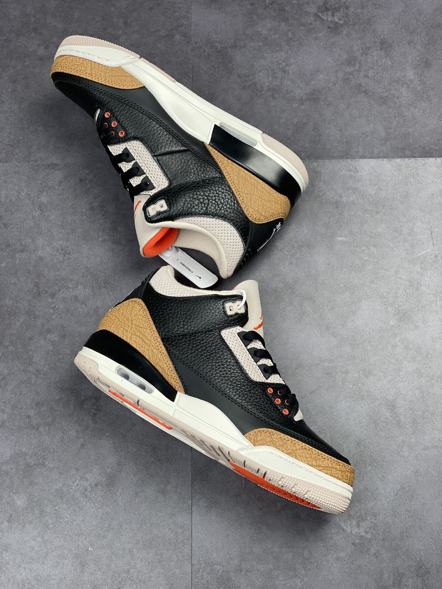 300 乔丹3代 AJ3 Air jordan 3 Retro ”Desert Cement”黑棕大象 CT8532-008