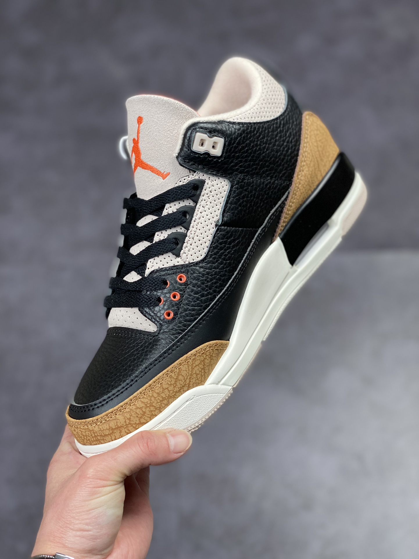 300 乔丹3代 AJ3 Air jordan 3 Retro ”Desert Cement”黑棕大象 CT8532-008