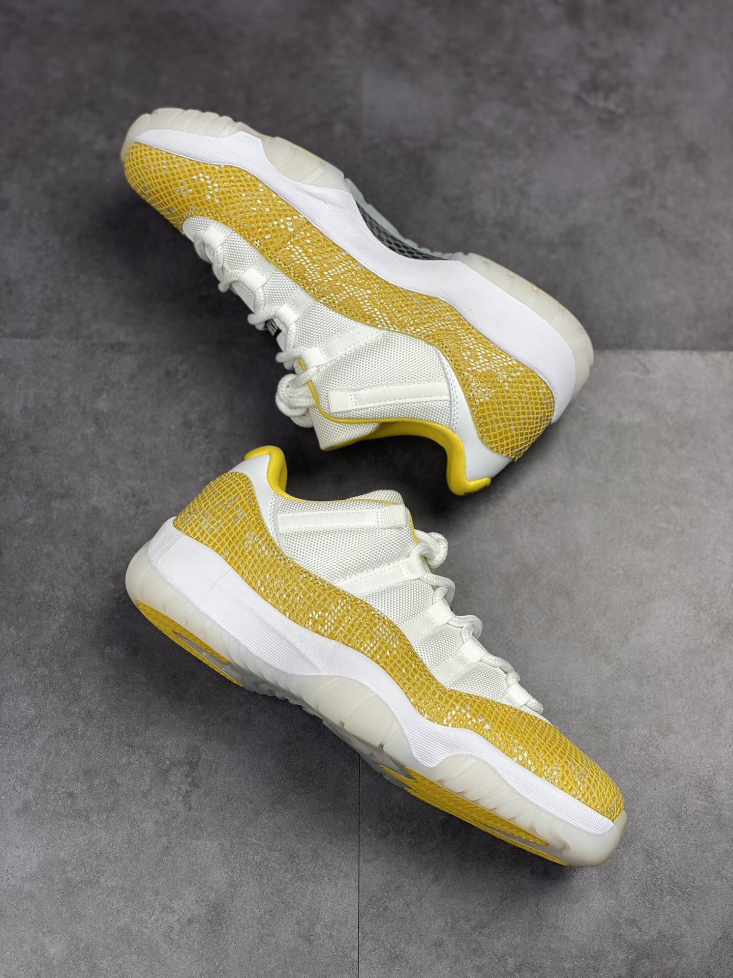 320 Air Jordan 11 Low ”Yellow Snakeskin” AJ11 复刻黄色蛇纹 AH7860-107