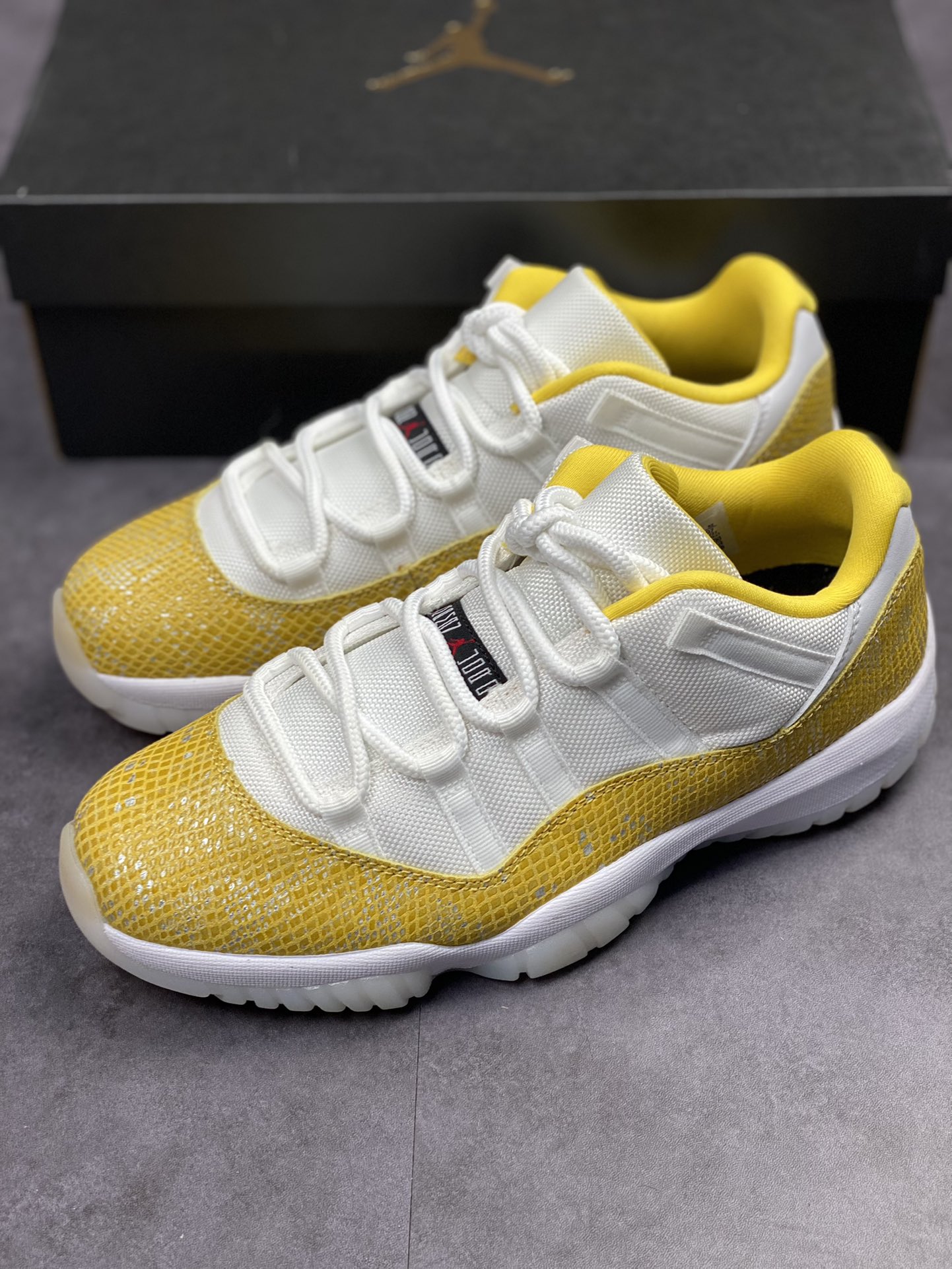 320 Air Jordan 11 Low ”Yellow Snakeskin” AJ11 复刻黄色蛇纹 AH7860-107